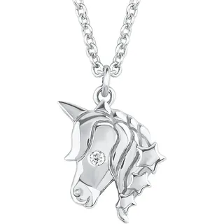 s.Oliver 925 Sterling Silber Mädchen Kinder Schmuck, mit Zirkonia synth., Motiv, Kommt in Schmuck Geschenk Box