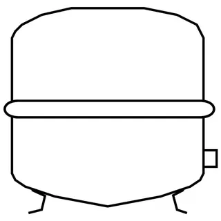 Viessmann Membran-Ausdehnungsgefäß H140 1 bar 140 l Weiß