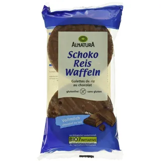 Alnatura Bio Schoko, Reis Waffeln Vollmilch 100G
