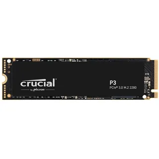 Crucial P3 4TB M.2 PCIe Gen3 NVMe Interne SSD, Bis zu 3500MB/s - CT4000P3SSD801 (Acronis Edition)