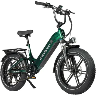 Maxtron Camel E-Bike compactbike 20 Zoll RH 42 cm Unisex grün/schwarz/khaki