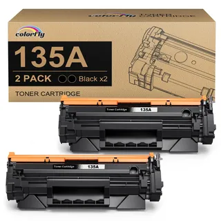 135A Toner Ersatz für HP 135A W1350A 135X W1350X Laserjet MFP M234dw M234sdw M234sdn M234dwn M209dw M209dwn M234 M209 ( 2 Black )