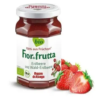 Rigoni di Asiago FiordiFrutta Erdbeeren- und Walderdbeeren-Aufstrich bio