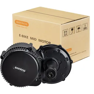 Bafang Mittelmotor 36V 500W, BBS01B BBS02B BBS HD G340 Motor Kits Ebike Display für BB68mm Tretlager(Nur ein generator, kein anderes zubehör)