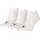 Sneaker-Socken 3er Pack white 43-46