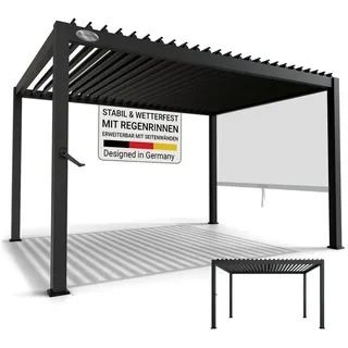 Juskys Lamellendach Tahiti 3 x 4 m 28539