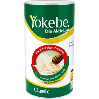 Yokebe Classic Pulver bei kalorienreduzierter Ernährung - mit allen wichtigen Vitalstoffen, 500 g Pulver