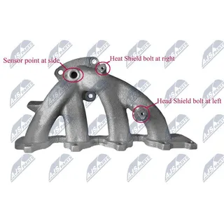 NTY Krümmer, Abgasanlage