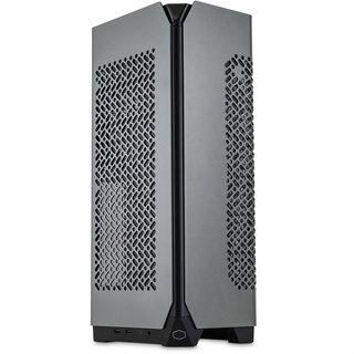 Cooler Master NCORE 100 MAX Mini-ITX SFF Tower Case – Individueller AIO-Kühler, SFX Gold ATX 3.0 Netzteil 850 W, Aluminium-Paneele, einfache Installation, PCIe 4.0 Riserkabel und