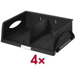 Leitz Briefablage Sorty A4 quer schwarz