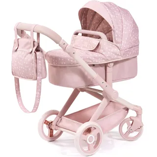 Bayer Design Xeo Kombi-Puppenwagen rosa