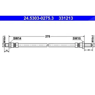 ATE Bremsschlauch 24.5303-0275.3