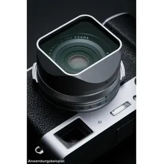 Squarehood Gegenlichtblende X100 Glass  Clear Silber