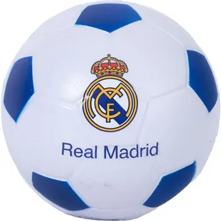 Real Madrid CF - Stressball - PolyurethanSchaumstoff TA13435 (Einheitsgröße) (Weiß/Violett) - Weiß