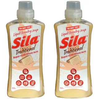Flüssig Kernseife Hozjaistvennoe Milo Sila 2x 600 g  MHDatum: 07.25 Sonderpreis!