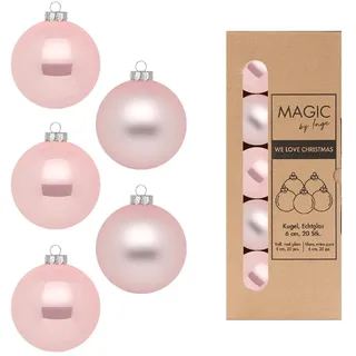 inges magic & goodz Weihnachtskugeln Glas 6cm 20 Stück - Lovely Magnolia