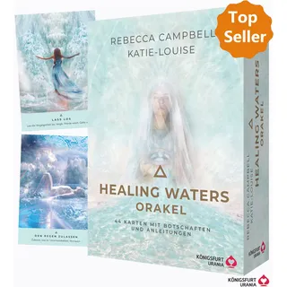 Königsfurt-Urania Healing Waters Orakel - 44 Karten mit Botschaften und Anleitungen