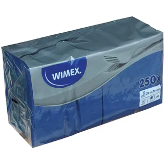 LogiPack GeRo [250 Cocktail-Servietten 2-lagig dunkelblau