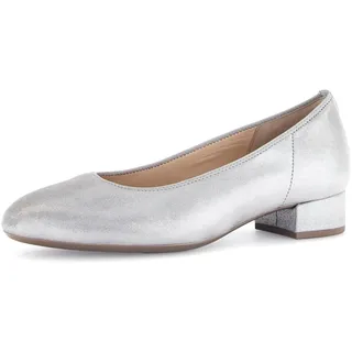 Gabor Damen Klassische Pumps, Frauen Absatzschuhe,hochhackige Schuhe,stoeckelschuhe,Ausgehschuhe,Abendschuhe,Court Shoes,Silber,35 EU / 2.5 UK - 35 EU