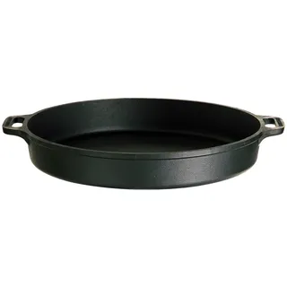 GAUMENKICK Grillpfanne D: 35 cm Gusseisen schwarz