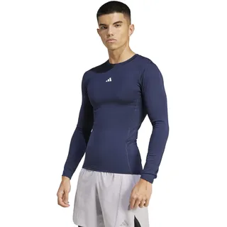 adidas Techfit Compression Training Longsleeve Tee, legend ink M
