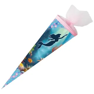 NESTLER Schultüte Meerjungfrau 50cm rund