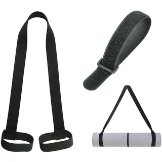 Cosmeria Verstellbarer Tragegurt Für Yoga Matten, Rutschfester Yoga Gurt Aus Baumwolle, Bequem Und Praktisch Für Yogamatte Und Zubehör