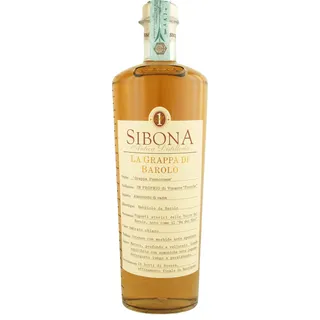 Sibona Antica Distilleria Sibona Grappa di Barolo 1,5l