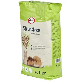 Elles Strohstreu 8 mm 60 l