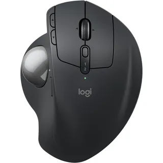 Logitech MX Ergo S Moderner kabelloser Trackball Maus, Graphit