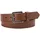Herrengürtel Leder Hellbraun 115