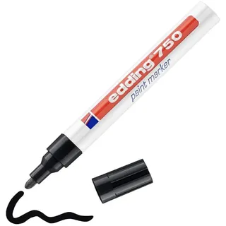 edding Paint Marker 750 Lackmarker 2 mm/4 mm 2 St. Schwarz