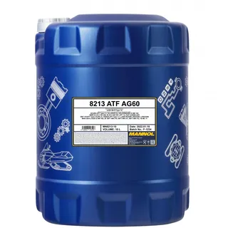 Mannol ATF AG 60 Automatikgetriebeöl, synthetisch, ZF 8-Gang, 10L