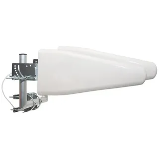 PremiumX LTE-Antenne Outdoor 3G 4G - 800 - 2600 MHz - LTE MiMo Duo-Richtantenne 10m Kabel - Hotspot Mobilfunk Vodafone Telekom Modem Router