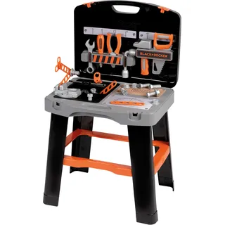Smoby Black+Decker Werkbank im Koffer