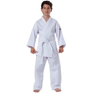 KWON Kinder Kampfsportanzug Karate Basic, weiß, 130cm, 551000130