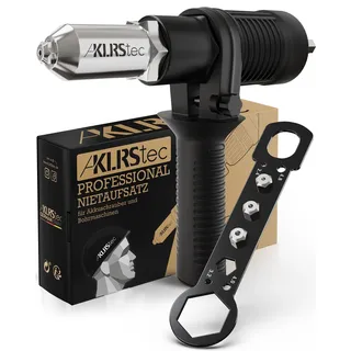 KLRS KLRStec® Nietenzangen-Blindnietadapter – Nietaufsatz für Akkuschrauber und Bohrmaschinen