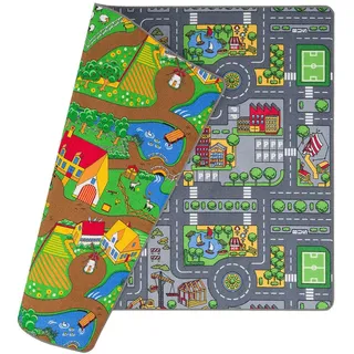 Snapstyle Kinderteppich 100 x 165 cm Mehrfarbig