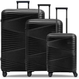 pactastic Collection 02 Koffer-Set 3-tlg. schwarz