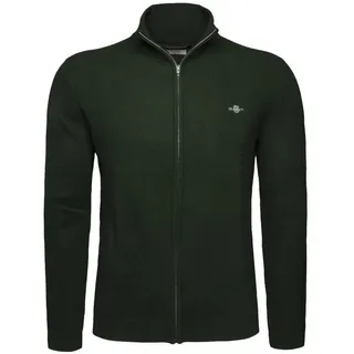 Gant Cardigan Extrafine Lambswool Zip Herren Strickjacke, Jacke, Pullover, Sweatshirt, Longstrickjacke XXL (58/60)
