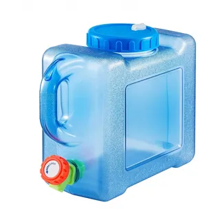 Generisch Wasserkanister mit Hahn und Schraubverschluss – Trinkwasserbehälter für Camping, Wandern & Picknick