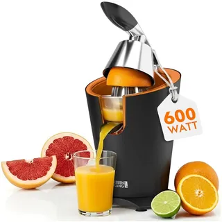 Lebenlang Zitruspresse elektrisch schwarz