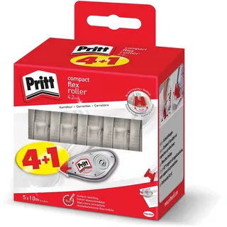 PRITT Korrekturroller Compact Flex, 4,2 mm/ 10 m, weiß