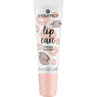 Essence lip care COCOA BUTTER, Lippenbalsam, Weiss, pflegend, natürlich, vegan, ohne Parabene, ohne Mikroplastikpartikel, Nanopartikel frei, 1er Pack (10ml)