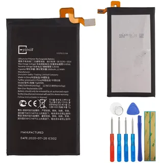 E-yiiviil Ersatzakku TLP035B1 Kompatibel mit BlackBerry KEY2 KEYTWO BBF100-1 BBF100-2 with Tools