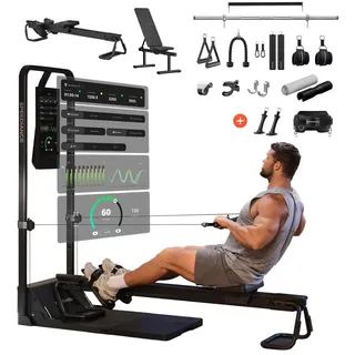 speediance Gym Monster 2|Das ultimative KI-Heimstudio. All-in-One mit Smith-Funktion & digitalem Gewicht|Family Plus - Schwarz