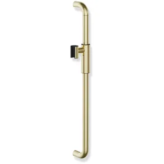 Hewi Serie 480 Brausehalterstange 480.33M00070CK PVD beschichtet, messing glänzend, 60 cm, mit Magnetbrausehalter