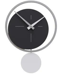 CalleaDesign - Eclipse Pendeluhr, schwarz