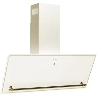 Klarstein Victoria Kopffreihaube 90 cm Creme/Gold