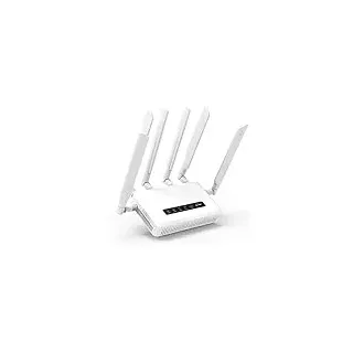 GL.iNet GL-X3000 (Spitz AX) 5G Router SIM Karte Wi-Fi 6, Mobiler WLAN Router SIM Karte 5G LTE, AX Dual-SIM Gigacube Netzwerkgeräte, VPN, OpenWrt, Secure Cellular Router for Office, Retail, Events